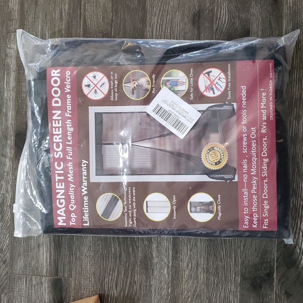 🌷4/$25 Magnetic screen door